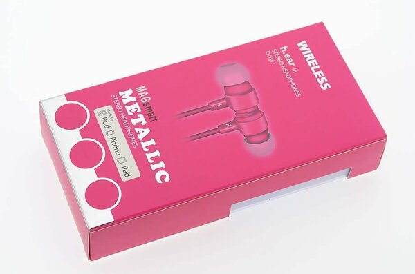 Kopfhörer Pink - Wireless Bluetooth earplugs (8719273237212) Kopfhörer Pink - Wireless Bluetooth earplugs (8719273237212)