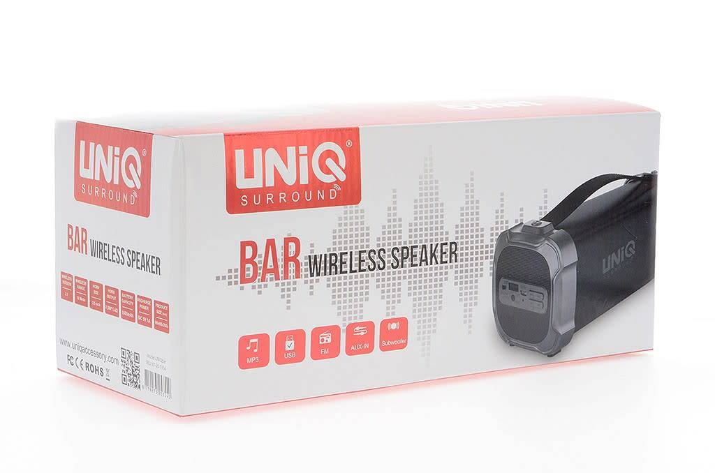 UNIQ Accessory UNIQ Accessory Bar Bluetooth Speaker - Zwart, foto 4 van 4