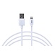 UNIQ Accessory MFI Lightning USB Kabel Von UNIQ Accessory 2.4A (1m) - weiß UNIQ Accessory MFI Lightning USB Kabel Von UNIQ Accessory 2.4A (1m) - weiß