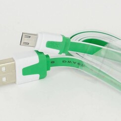 Imitate Micro USB Kabel - Groen