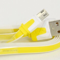 Imitate Micro USB Kabel - Geel