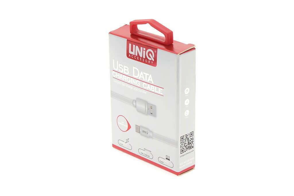 UNIQ Accessory UNIQ Accessory Micro USB Kabel 1m 2.1A Wit (8719273250563 ), foto 2 van 3