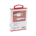 UNIQ Accessory Micro USB Kabel 1m UNIQ Accessory 2.1A Wit (8719273250563 )