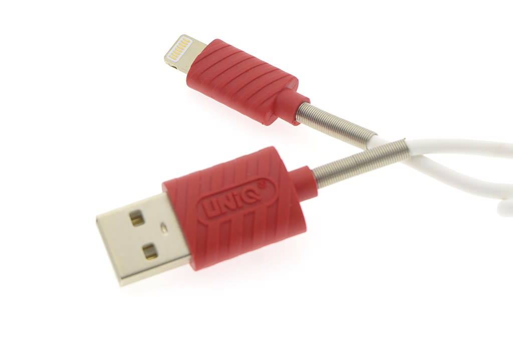 UNIQ Accessory Uniq Accessory Lightning USB Kabel 1m 2.1A - Wit