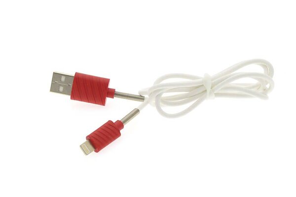 UNIQ Accessory Uniq Accessory Lightning USB Kabel 1m 2.1A - Weiß
