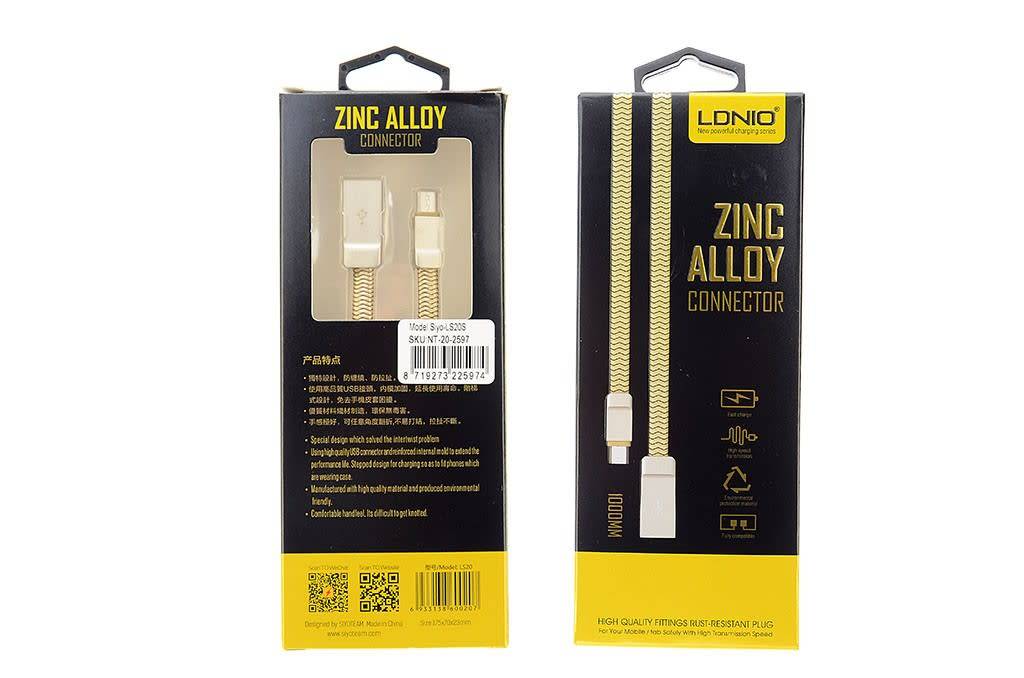 Micro USB Kabel Goud 1m (8719273225974 )