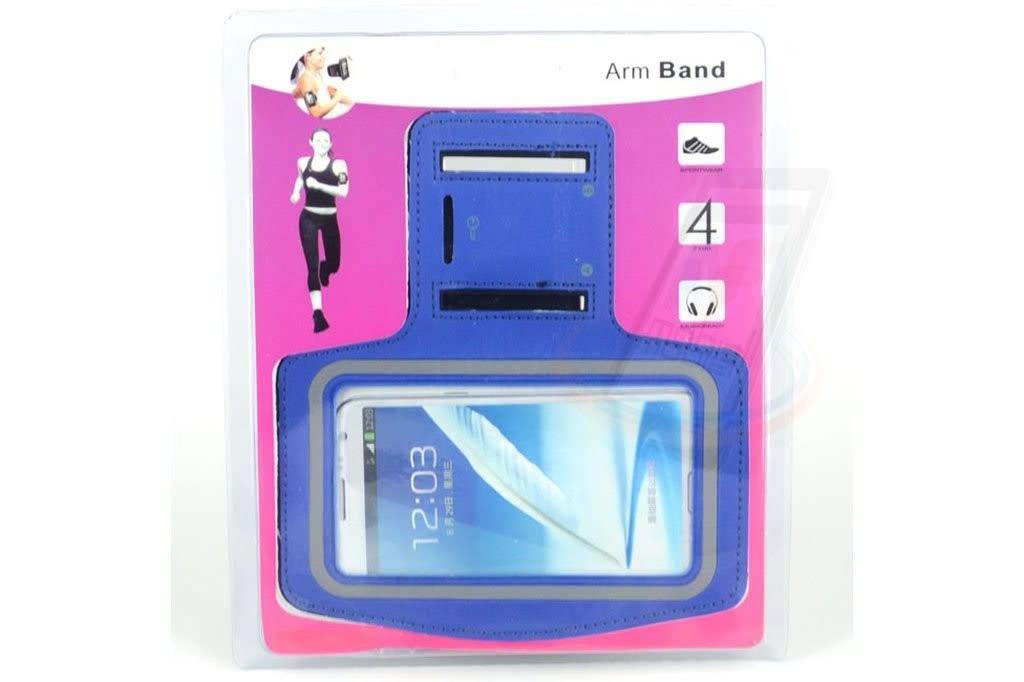 Samsung Galaxy Note 3 - N9000 - Sportief Armband - Donker blauw