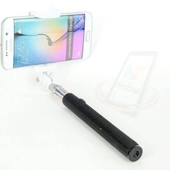 Selfie Stick with snap button function - White