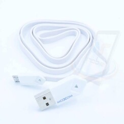 Micro USB datakabel - Wit