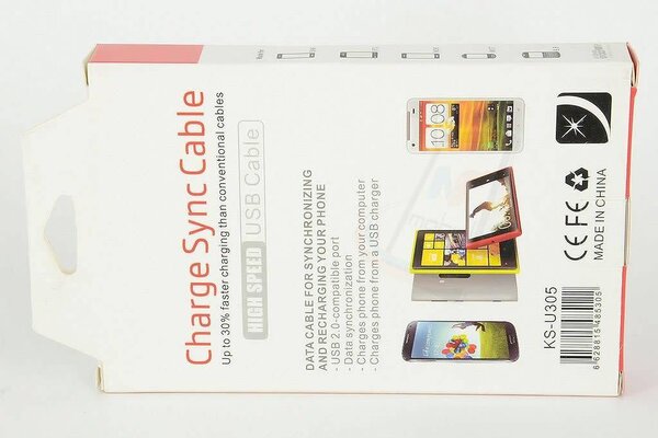 Imitatie Micro USB Kabel - Groen Imitatie Micro USB Kabel - Groen