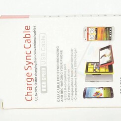 Imitatie Micro USB Kabel - Zwart