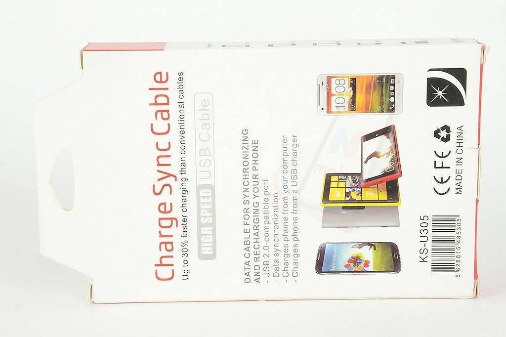 Imitatie Micro USB Kabel - Zwart
