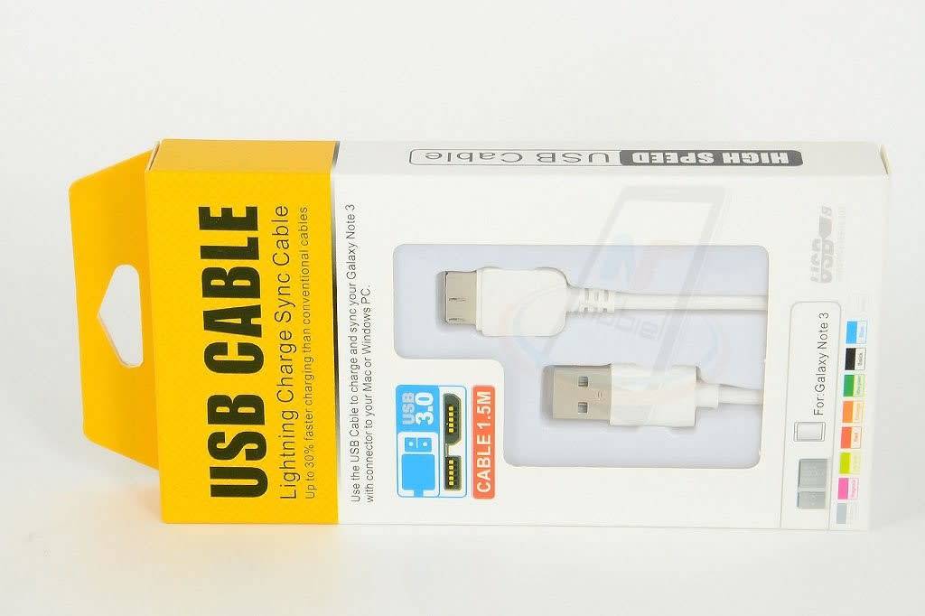 Imitatie Micro USB Kabel - Wit, foto 2 van 2