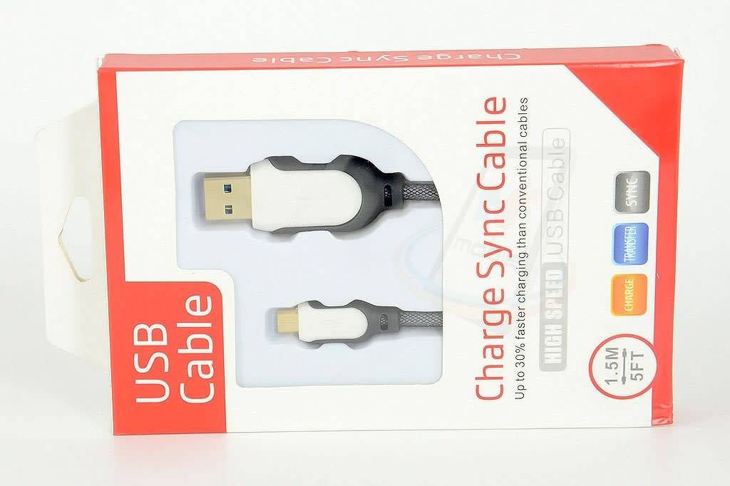 Imitatie Micro USB Kabel - Zwart, foto 2 van 2