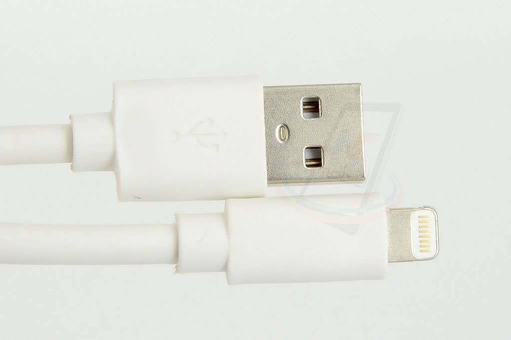 Imitatie Lightning USB Kabel - Wit, foto 2 van 2