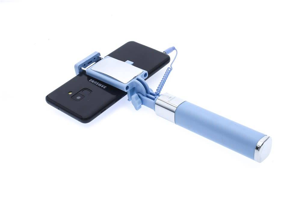 Earldom Selfie Stick - Blauw, foto 2 van 5