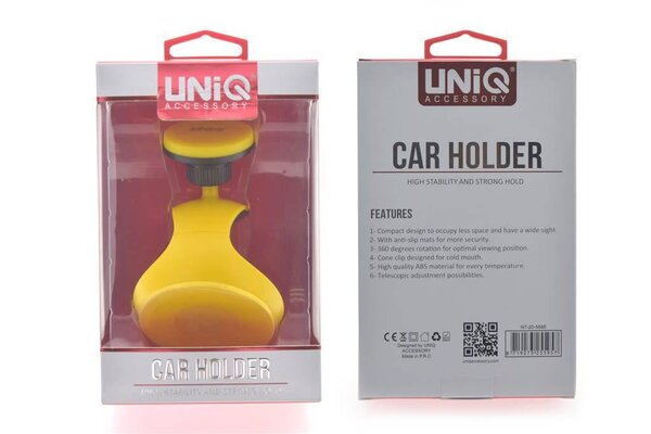 UNIQ Accessory Ventouse support de téléphone flexible - appelez et naviguez en toute sécurité UNIQ Accessory Ventouse support de téléphone flexible - appelez et naviguez en toute sécurité