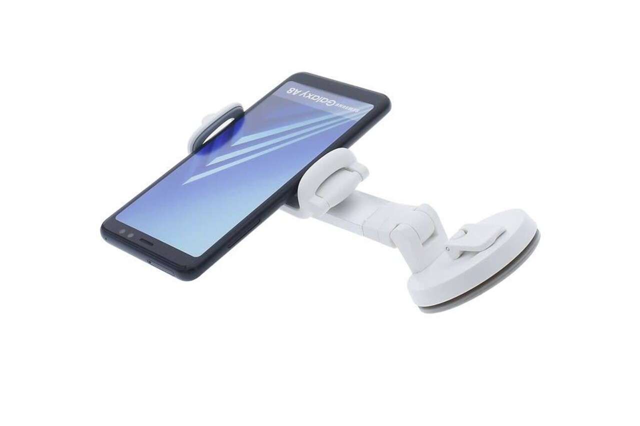 Flexibel Silber Handyhalter Auto - Telefoonhouder auto Universele telefoonhouder -Sicher anzurufen und Navigation - Kunststof Flexibel Silber Handyhalter Auto - Telefoonhouder auto Universele telefoonhouder -Sicher anzurufen und Navigation - Kunststof