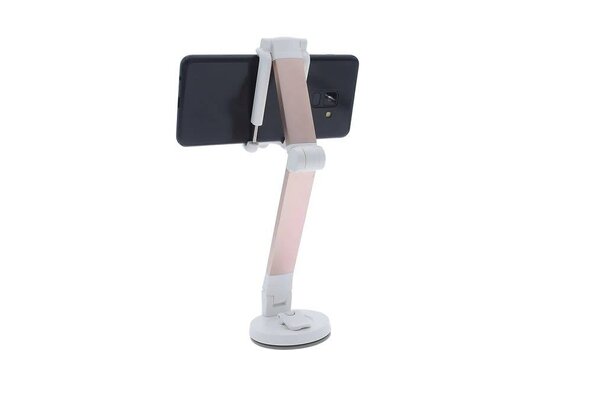 Flexibel Rose Gold Telefoonhouder auto - Universele telefoonhouder Ventilatierooster -Veilig Bellen en Navigeren - Kunststof Flexibel Rose Gold Telefoonhouder auto - Universele telefoonhouder Ventilatierooster -Veilig Bellen en Navigeren - Kunststof