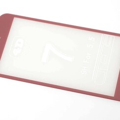 Tempered glass voor iPhone 7 Plus (8719273251638)-Rose Gold