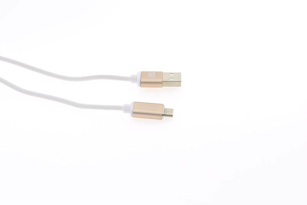 Micro USB Kabel 1 m Goud (8719273241745 ), foto 2 van 2