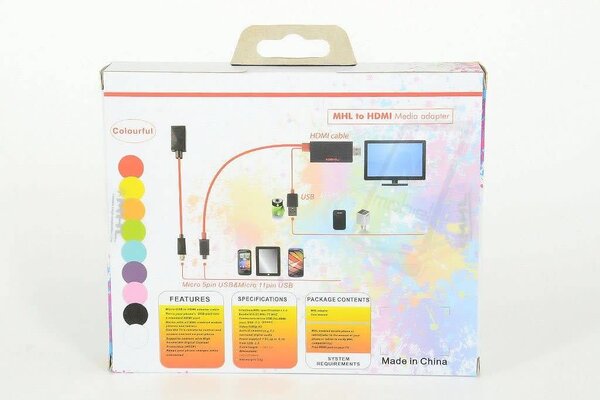 All-in1 Imitatie Micro USB Kabel - Zwart All-in1 Imitatie Micro USB Kabel - Zwart