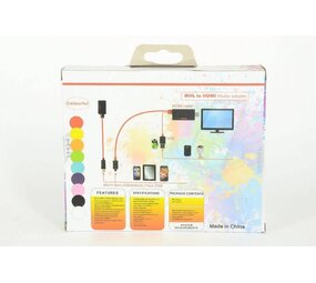 All-in1 Imitatie Micro USB Kabel - Paars All-in1 Imitatie Micro USB Kabel - Paars