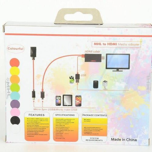 All-in1 Imitatie Micro USB Kabel - Oranje