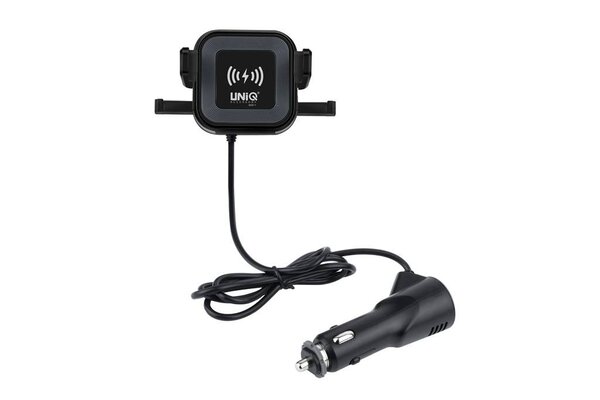 UNIQ Accessory UNIQ Autohouder +  Draadloze Oplader - Schwarz