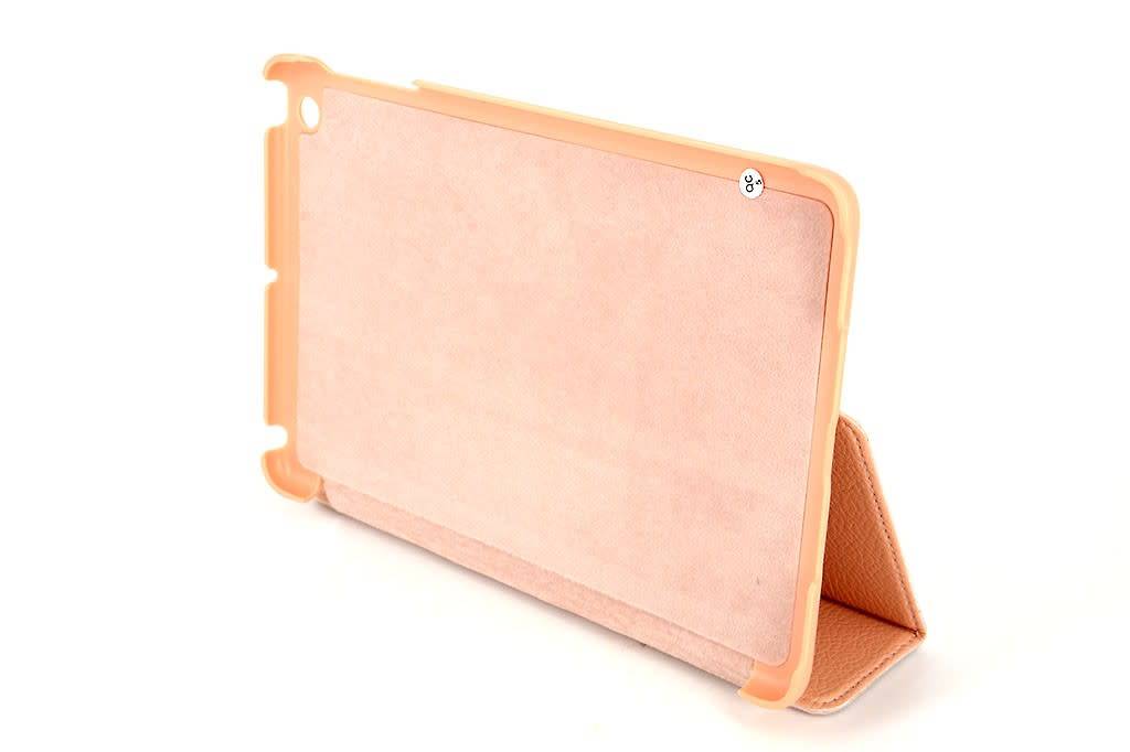 Apple iPad Mini 2-3 Roze Smart Case - Book Case Tablethoes, foto 4 van 6