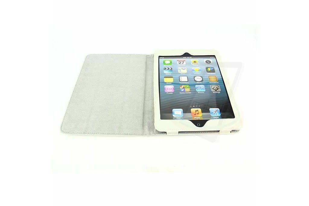 Apple iPad Mini 2-3 Wit Smart Case - Book Case Tablethoes, foto 4 van 6