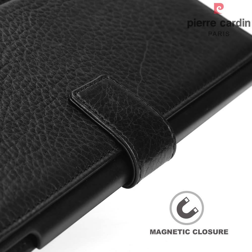 Pierre Cardin Pierre Cardin Apple Zwart Book Case hoesje iPad Pro 9.7 (2016)- Smart Case - Tablethoes, foto 5 van 6
