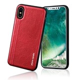 Pierre Cardin Pierre Cardin silicon back cover for Apple iPhone X - Red (8719273140826)