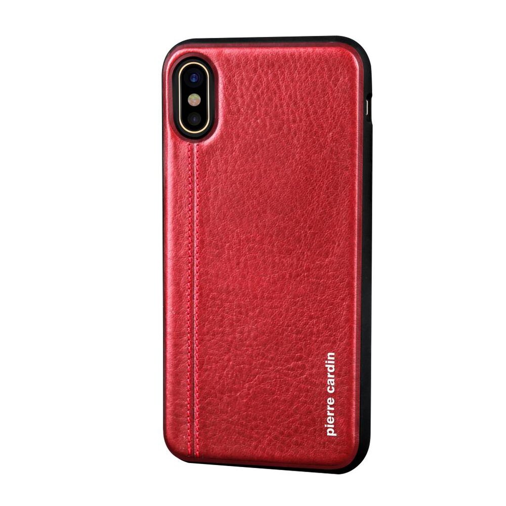 Pierre Cardin Pierre Cardin silicon back cover for Apple iPhone X - Red (8719273140826)