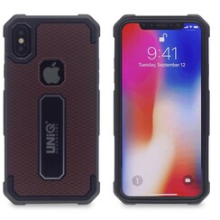 TPU Coque pour Apple iPhone X - Marron (8719273253502)