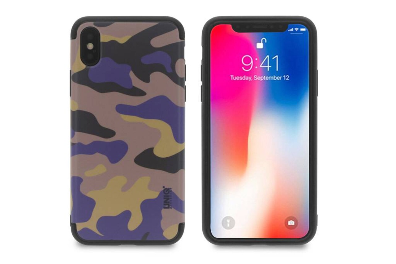 UNIQ Accessory Silicone case for Apple iPhone X - Print (8719273252277)