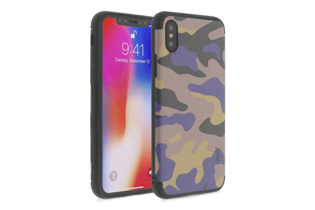 UNIQ Accessory Silicone case for Apple iPhone X - Print (8719273252277)