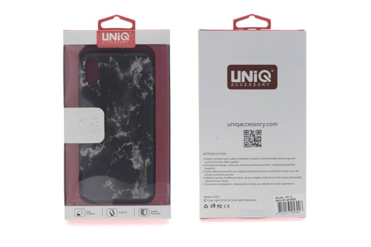 Silicone case for Apple iPhone X - Print (8719273253007)