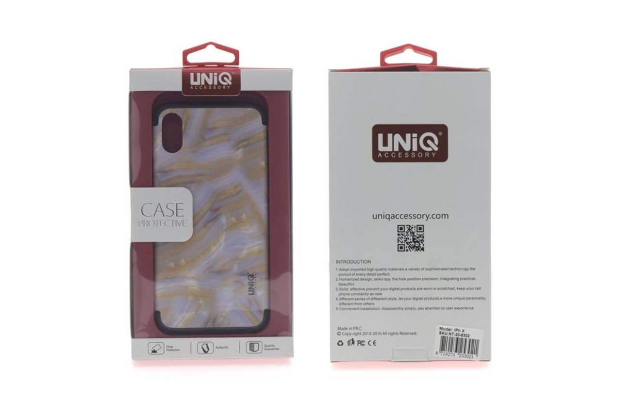 Silicone case for Apple iPhone X - Print (8719273253021)