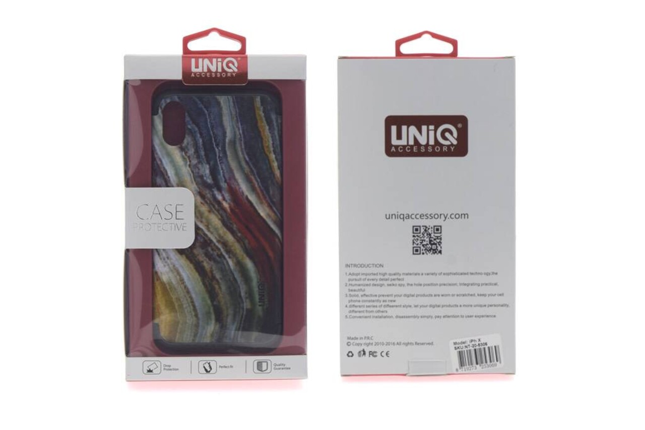 Silicone case for Apple iPhone X - Print (8719273253069)