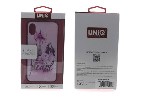 Silicone case for Apple iPhone X - Print (8719273254097)