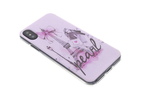 Silicone case for Apple iPhone X - Print (8719273254097)