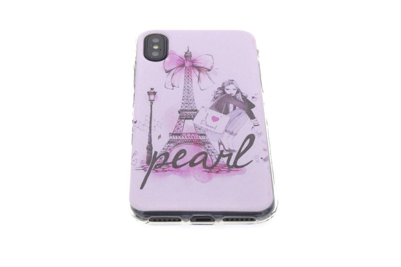 Silicone case for Apple iPhone X - Print (8719273254097)