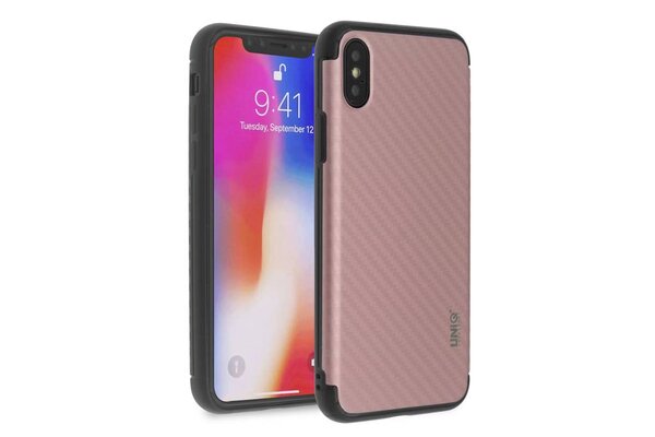 UNIQ Accessory Silicone case for Apple iPhone X - Rose Gold (8719273252321)