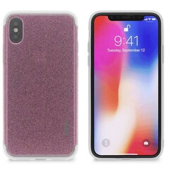 TPU Coque pour Apple iPhone X - Rose Or (8719273252598)