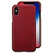 Pierre Cardin Pierre Cardin silicon coque pour Apple iPhone X - Rouge (8719273140680)