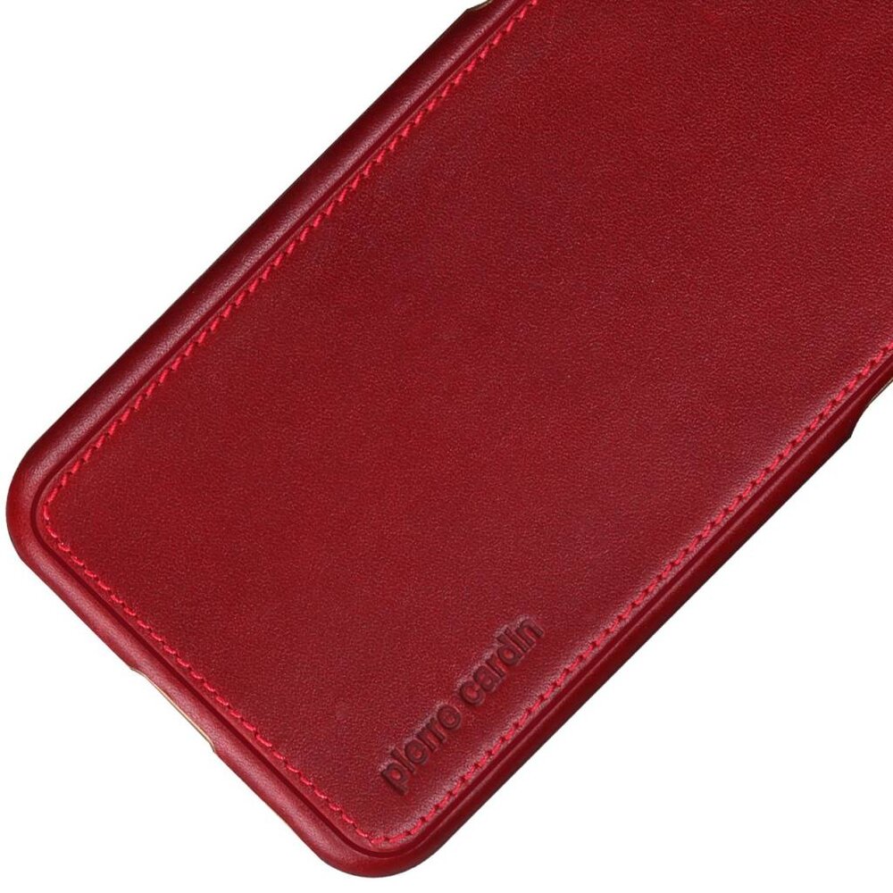 Pierre Cardin Pierre Cardin silicon back cover for Apple iPhone X - Red (8719273140680)