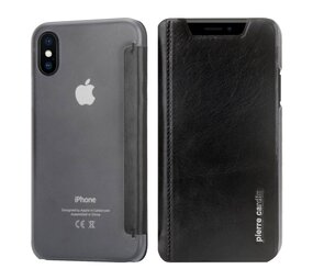 Pierre Cardin Pierre Cardin Housse pour Apple iPhone X - Noir (8719273140789) Pierre Cardin Pierre Cardin Housse pour Apple iPhone X - Noir (8719273140789)
