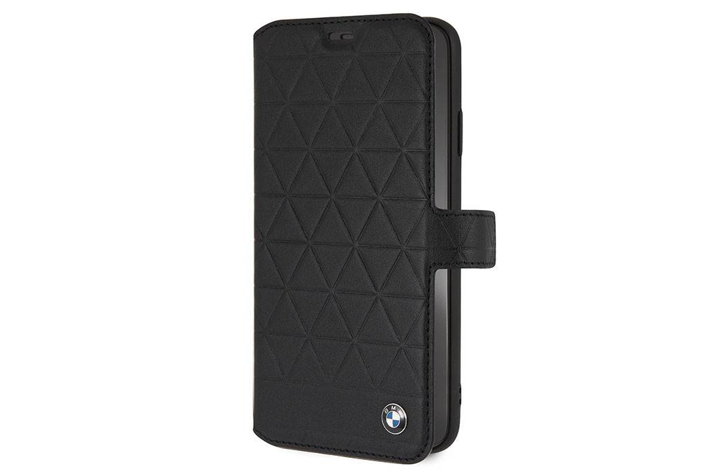BMW BMW Zwart iPhone Xs Max - Book Case - Stijlvol - Leer - Pashouder, foto 3 van 6