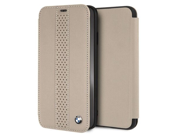 BMW BMW silicon back cover for iPhone Xs Max - Taupe (3700740434949)